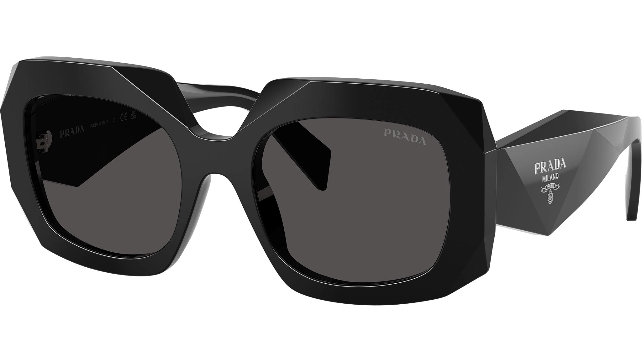 Prada PR B23S (16K08Z) 54 | Kadın Siyah Güneş Gözlüğü